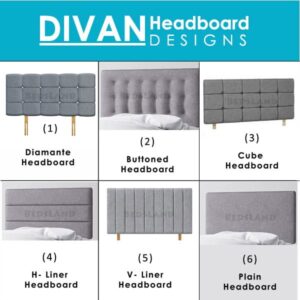 divan headboard, Small double headboard, 3ft single headboard , king size headboard, double bed and headboard