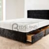 Black Divan Bed Set