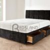 Velvet Divan Bed Set