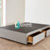 Suede Fabric Divan Base