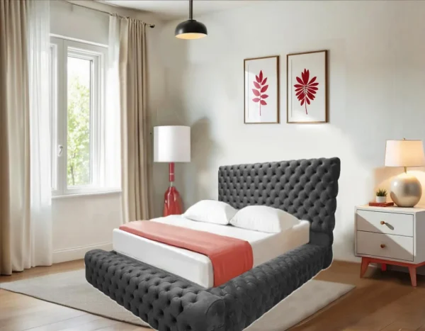 Designer Ambassador Ottoman Bed With Headboard Footboard