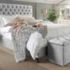 Chesterfield Sleigh Bed