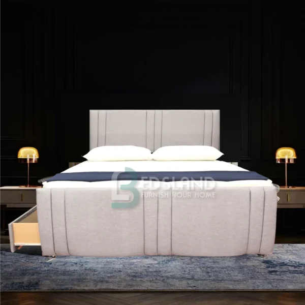 Double Bed With Side Drawers ,Double bed