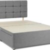 Chenille Fabric Divan Bed