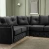 Black Corner Sofa