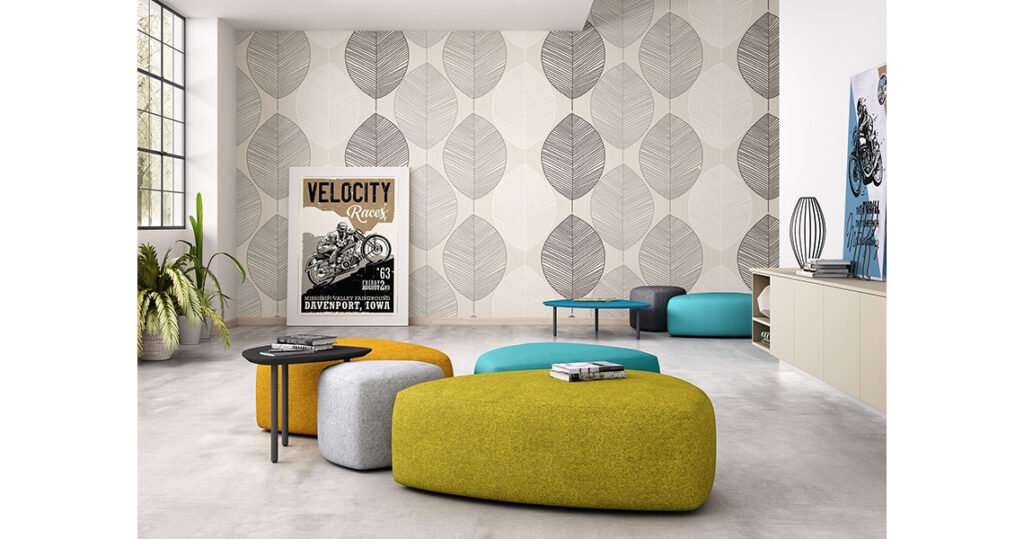 colourfull footstools