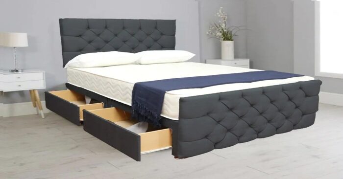 Grey Divan Beds: Modern Elegance Meets Practicality