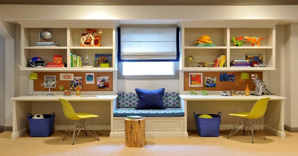 How to create a Study Space in Kids Bedroom