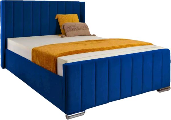 Blue Ottoman Bed iwth storage