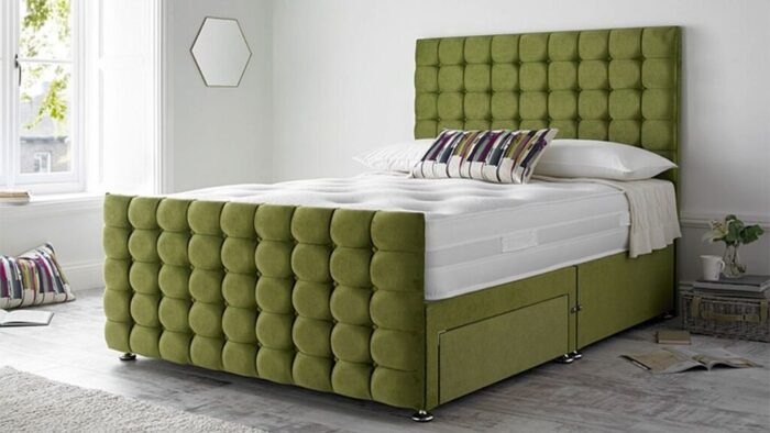 Divan bed with Headeboard and Footboard